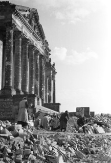 Post-war era - Trümmerfrauen ("rubble women")