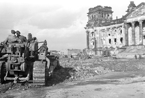 Post-war era - rubble clearance 1948