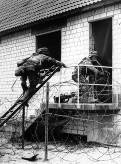 Manoeuvre of the U.S. brigade of Berlin