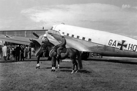 Mounted air force in occupied Germany