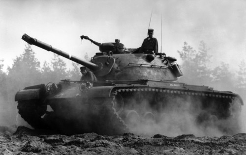 U.S. tank model M 48