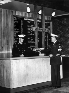Father and son both working for the military police of the U.S. army