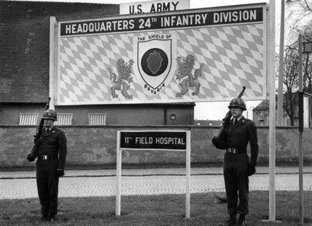 US division in Germany "The Shield of Bavaria"