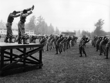 Gymnastic training of the U.S. army