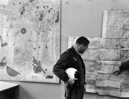 Captain of the 17th air fleet of the US air force in Ramstein