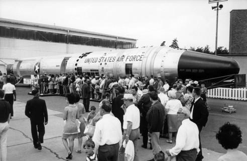 American Titan II missile in Ramstein
