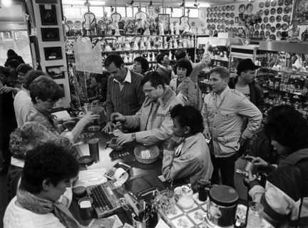 Souvenir shop for Americans in the Palatinate