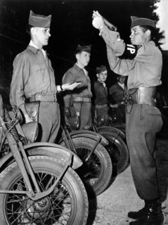 Inspection at the U.S. military police in Frankfurt