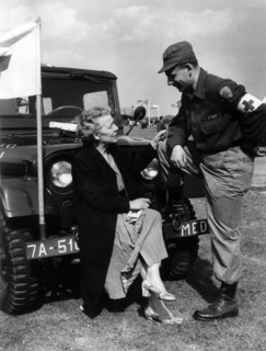 Mother and son at the 'Armed Forces Day' in Bremerhaven