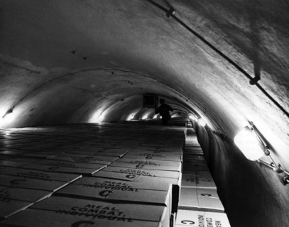 Nazi bunker become depot of US Army
