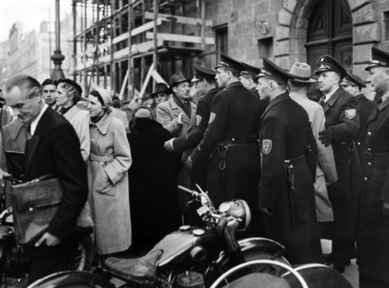 Demonstration of victims of the occupation in Munich