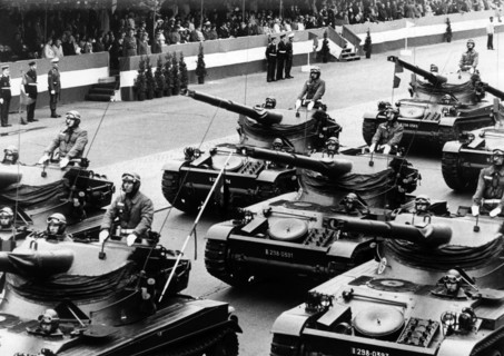 Military parade on the 'Armed Forces Day' in Berlin