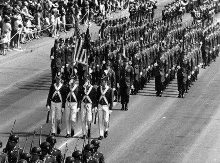 Military parade for the 'Armed Forces Day' in Berlin