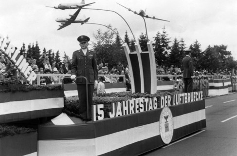 Military parade for the American Independence Day