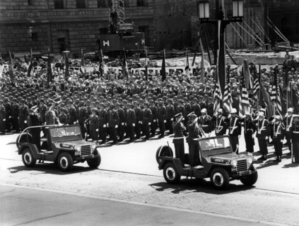 US military parade in Berlin
