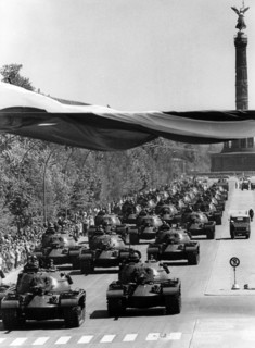 US military parade in Berlin