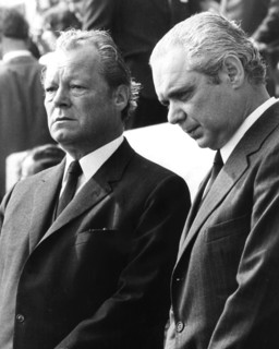Olympic Games 1972: Willy Brandt and Ben Horin