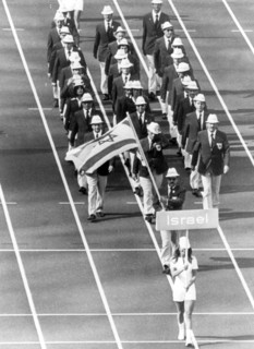 Olympic Games 1972: entrance of the Israeli team