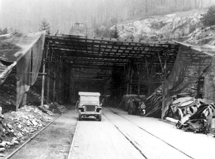 Third Reich - V2 production in the Kohnstein