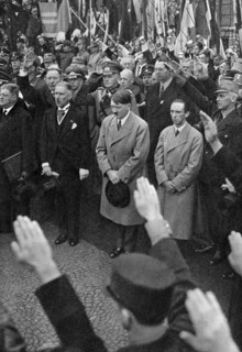 Hitler at May celebrations 1933