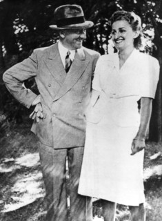 Adolf Hitler and Eva Braun