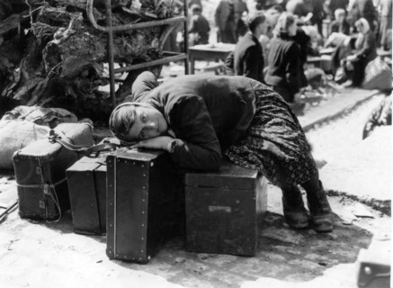 World War II: Liberated Russian forced laborer