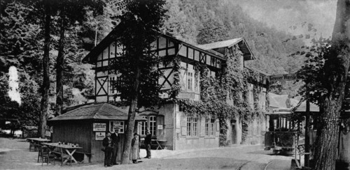 Lichtenhain Waterfall near Bad Schandau