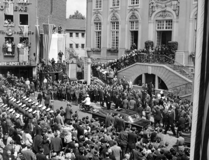 US-President Kennedy at Bonn