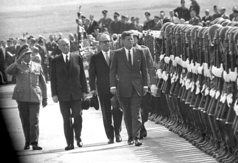John F. Kennedy in Cologne 1963