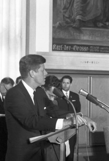 John F. Kennedy in Frankfurt 1963