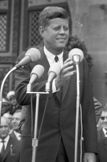 John F. Kennedy in Frankfurt 1963
