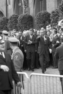 John F. Kennedy in Frankfurt 1963
