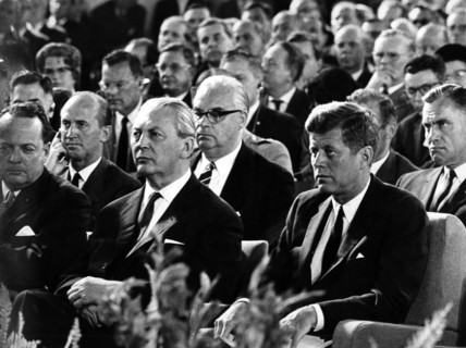 John F. Kennedy in Frankfurt 1963