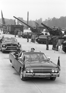 John F. Kennedy in Hanau 1963