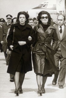 Christina Onassis et Jacqueline Kennedy-Onassis