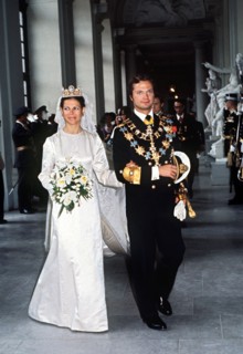 Schwedens Königspaar feiert Silberne Hochzeit