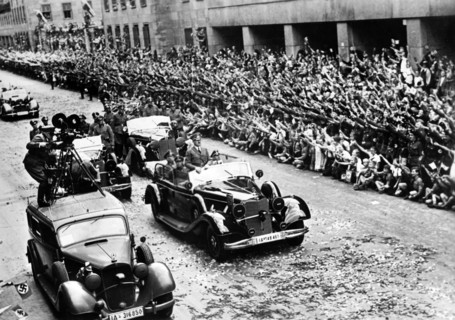 WWII - Celebrations for Adolf Hitler 1940