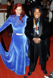 James Brown et sa femme, Tommie Raye Hynie (2003)