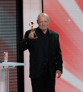 Joe Cocker à la remise de la Caméra d'Or de Berlin, en 2013.