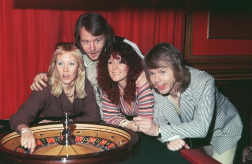 ABBA
Swedish Pop Group
(Left to Right: AGNETHA FALTSKOG; BENNY ANDERSSON...
