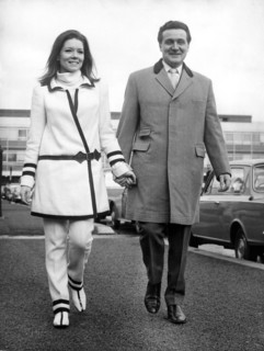 Patrick Macnee et Diana Rigg