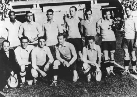 Coupe du monde de football 1930 : l'équipe uruguayenne