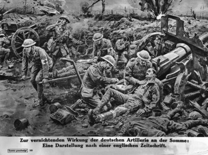 La bataille de la Somme, 1916