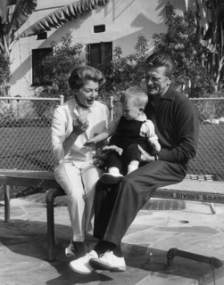 Kirk Douglas et sa femme Diana