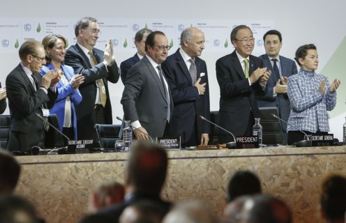 FRANCE-PARIS-COP 21-FINAL TEXT