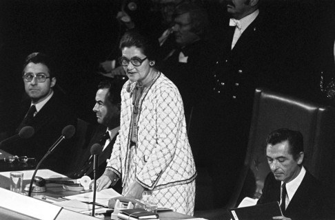 Premier débat du Parlement européen le 18 juillet 1979
