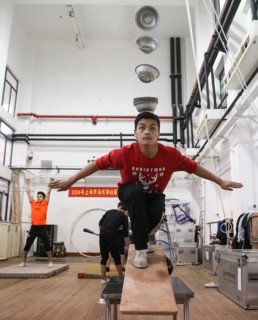 École de cirque de Shangaï. Chine