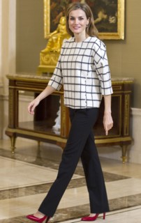 Königin Letizia Audienz, Madrid