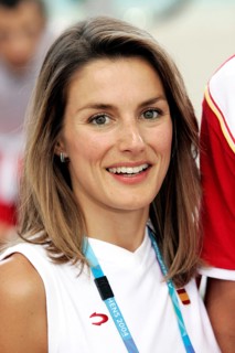 Athens 2004 - Spanish royals attend track cycling