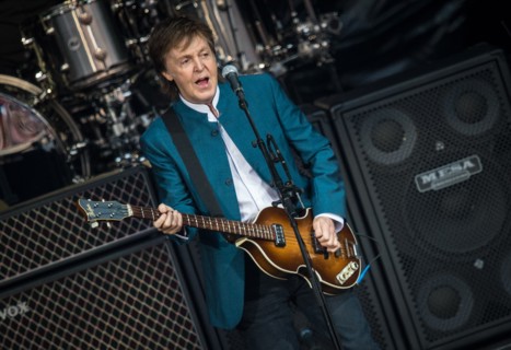 Paul McCartney tritt in Berlin auf